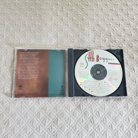 Suzy Bogguss Aces Audio CD w/ Jewel Case and Booklet Mint Condition - Picture 2 of 5